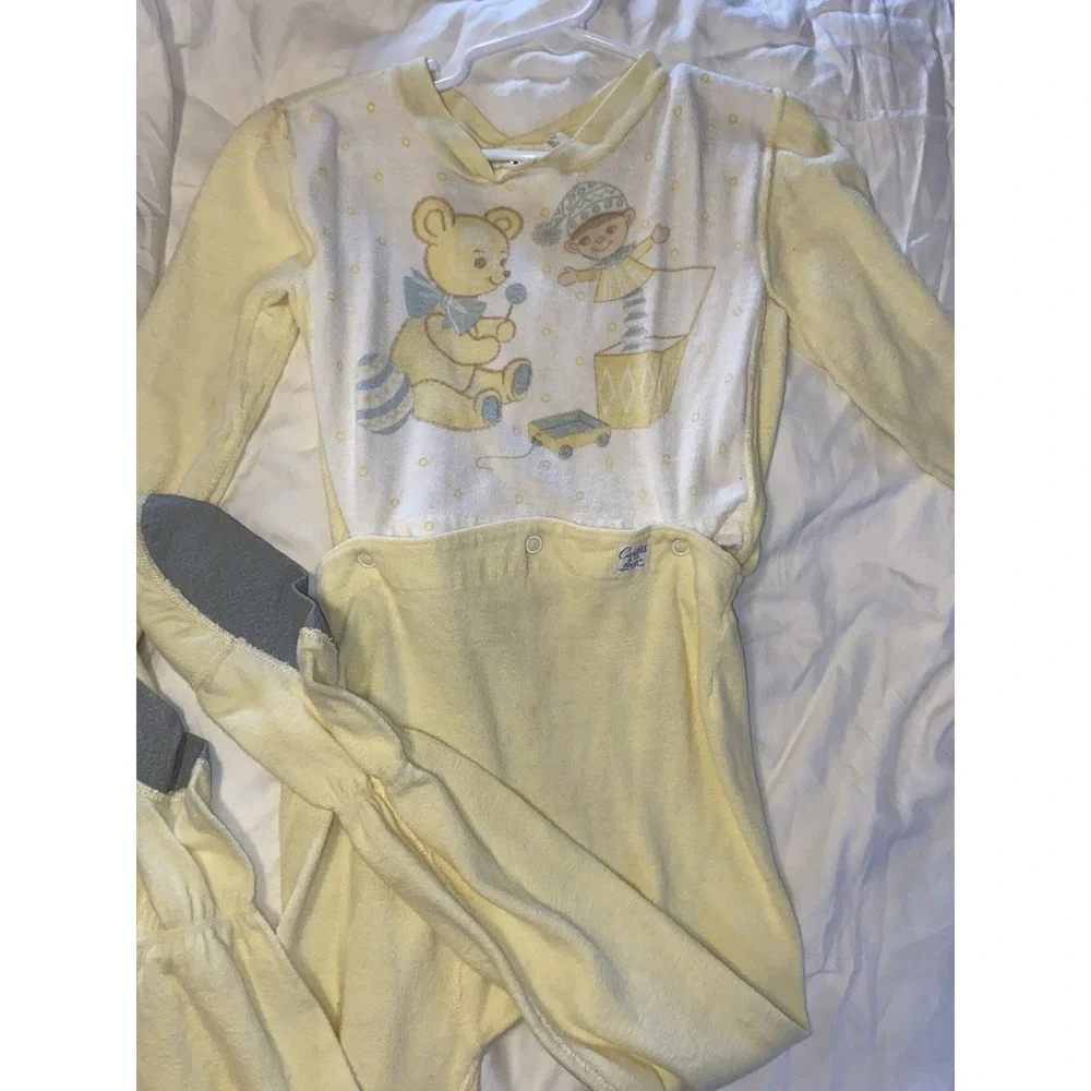 Vintage Carters 4YR 2-piece Sets Snaps 1960'S-EARLY 1970s USA‎ 100% Cotton USA